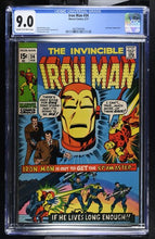 Load image into Gallery viewer, CGC 9.0 Iron Man #34 Sal Buscema Cover 2/71
