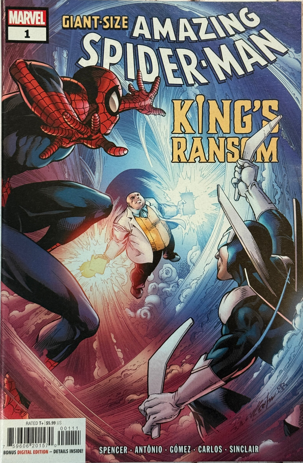 Amazing Spider-man Kings Ransom #1 (2021) Mark Bagley cover