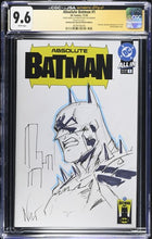 Load image into Gallery viewer, CGC x JSA 9.6 Absolute Batman #1 signed and sketched by Eddie Nunez
