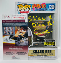 Load image into Gallery viewer, Killer Bee 1200 Naruto Shippuden Entertainment Earth Exclusive Funko Pop signed by Catero Colbert with quote and JSA CoA
