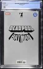 Load image into Gallery viewer, CGC 9.8 Marvel/DC: Deadpool/ Batman #1 Mark Bagley Foil Variant cover
