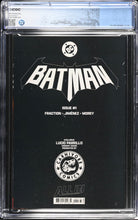 Load image into Gallery viewer, CGC 9.8 Batman #1 Lucio Parillo NYCC exclusive limited to 600 with custom Batman label
