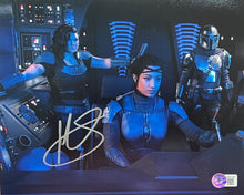 Load image into Gallery viewer, Koska Reeves Mandalorian 8x10 photo signed by Mercedes Varnado (AKA Sasha Banks)
