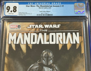 CGC 9.8 Star Wars : The Mandalorian S2 #1 SDCC 2023 Exclusive by Adi Granov limited to 1500