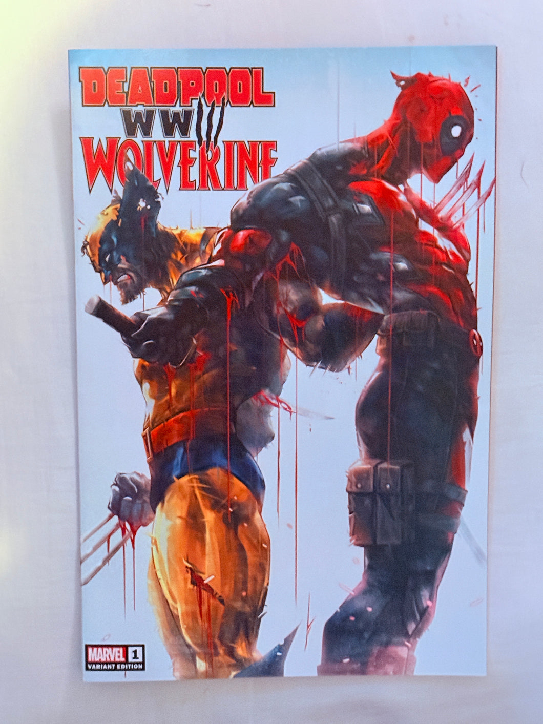 Deadpool & Wolverine WWIII #1 Exclusive by Ivan Tao limited to 2,500 copies