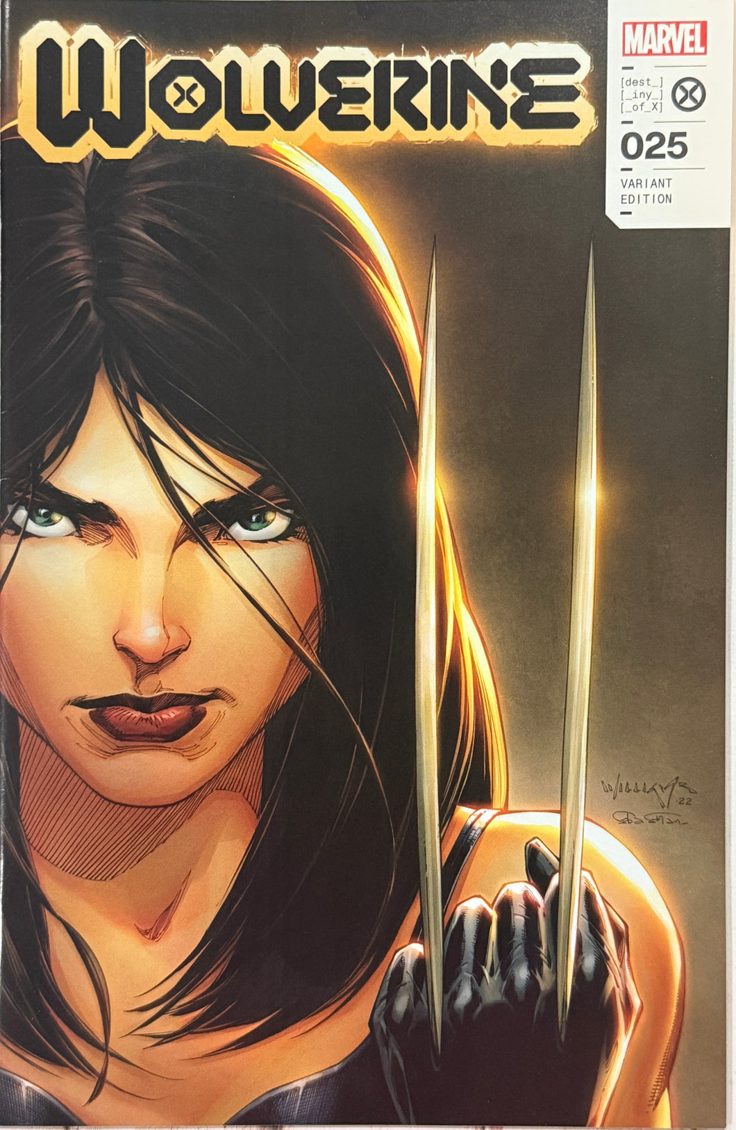 Wolverine #25 Scott Williams exclusive limited to 3,000