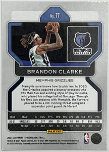 Brandon Clarke #77 2021 Panini Prizm