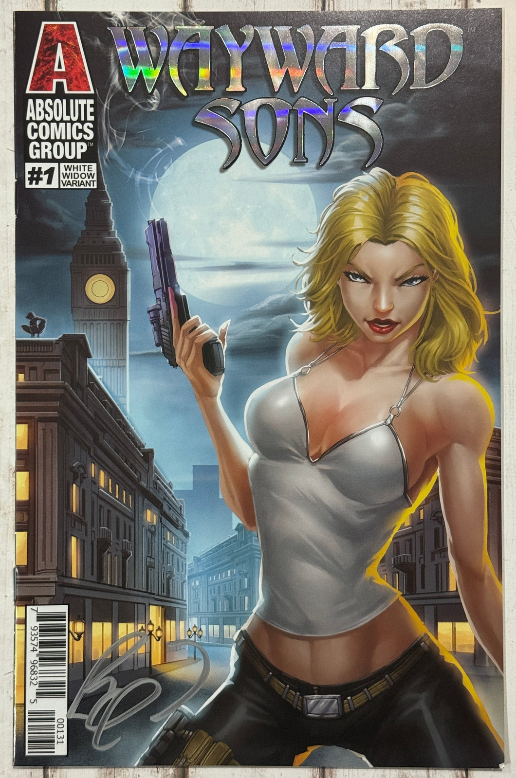 Wayward Sons #1 White Widow variant signed by Benny Powell