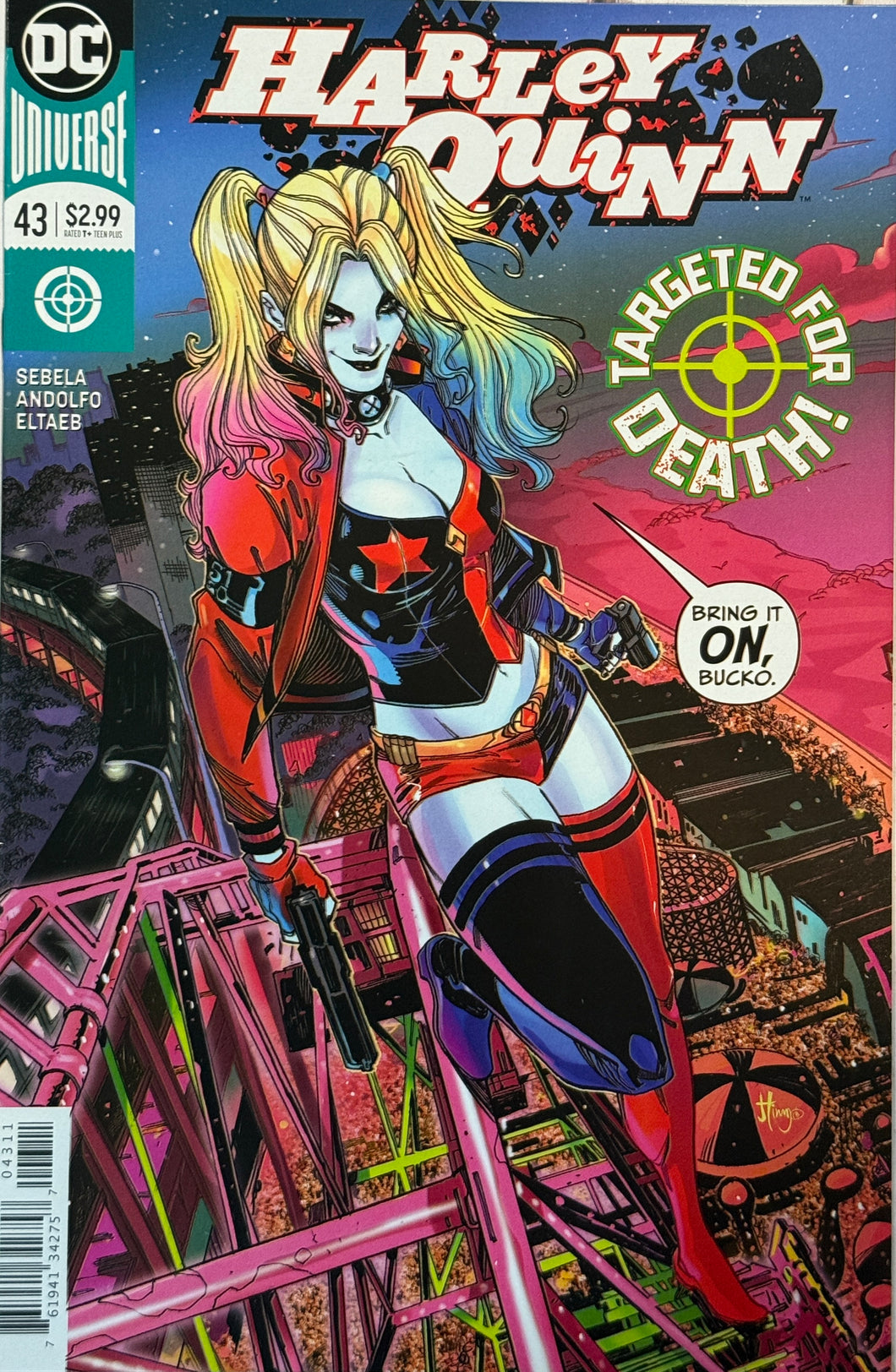 Harley Quinn #43 (2018) John Timms Cover (RS)