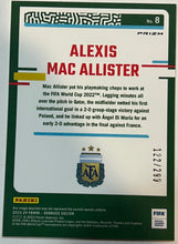 Load image into Gallery viewer, 2023-24 Donruss Alexis Mac Allister Optic Red Prizm #122/299 Argentina
