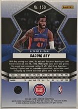 Load image into Gallery viewer, Saddiq Bey #150 2021 Panini Mosaic
