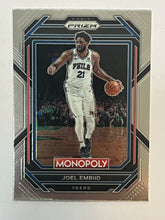 Load image into Gallery viewer, Joel Embiid #67 2022 Panini Prizm Monopoly
