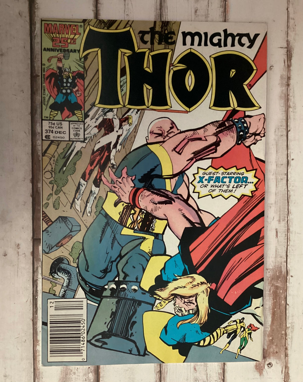 Thor #374 (1986) Mark Jewelers