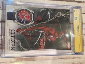 CGC SS 9.6 Savage Spider-man #1 (1:100 retailer incentive) signed by Inhyuk Lee