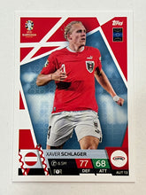 Load image into Gallery viewer, Xavier Schlager (Austria) #AUT13 Topps Match Attax Euro 2024

