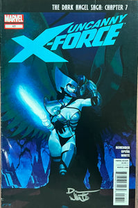 Uncanny X-Force #17 signed by Dean White
