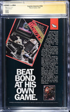 Load image into Gallery viewer, CGC x JSA 9.6 Captain America #336 (1987) signed by cover artist Michael Zeck
