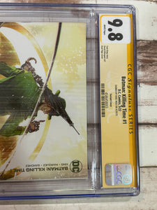 CGC SS 9.8 Batman : Killing Time #1 signed by Kael Ngu