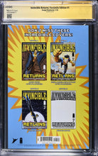 Load image into Gallery viewer, CGC SS 9.6 Invincible Returns #1 Facsimile Erik Larsen cover signed by Ryan Ottley
