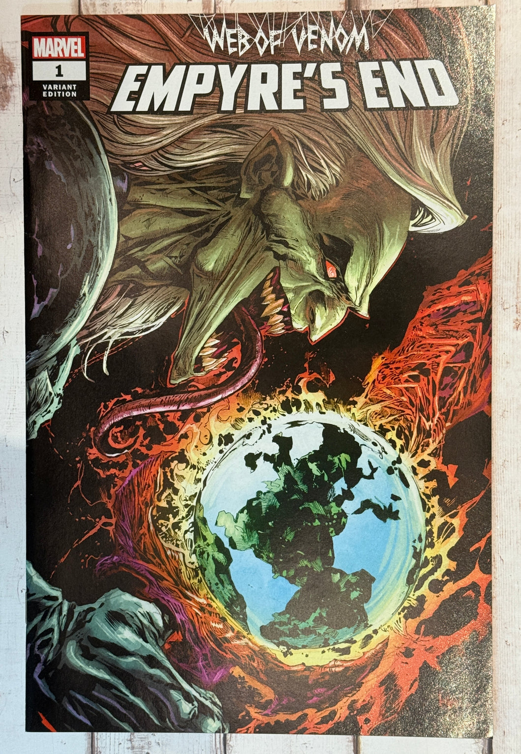 Web of Venom Empyres End #1 Ken Lashley Exclusive Variant limited to 3,000