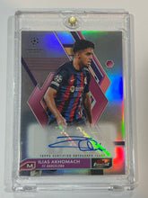 Load image into Gallery viewer, Ilias Akhomach #A-IA 2022 Topps Finest UEFA Club Competitions Autographs (Barcelona)
