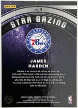 Load image into Gallery viewer, James Harden #11 2022 Panini Donruss Optic Star Gazing
