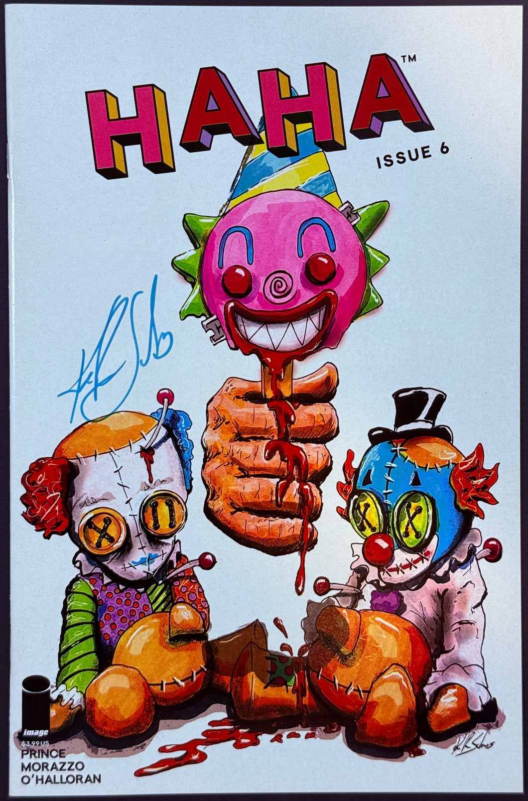 HAHA #6 signed by Ken Salinas