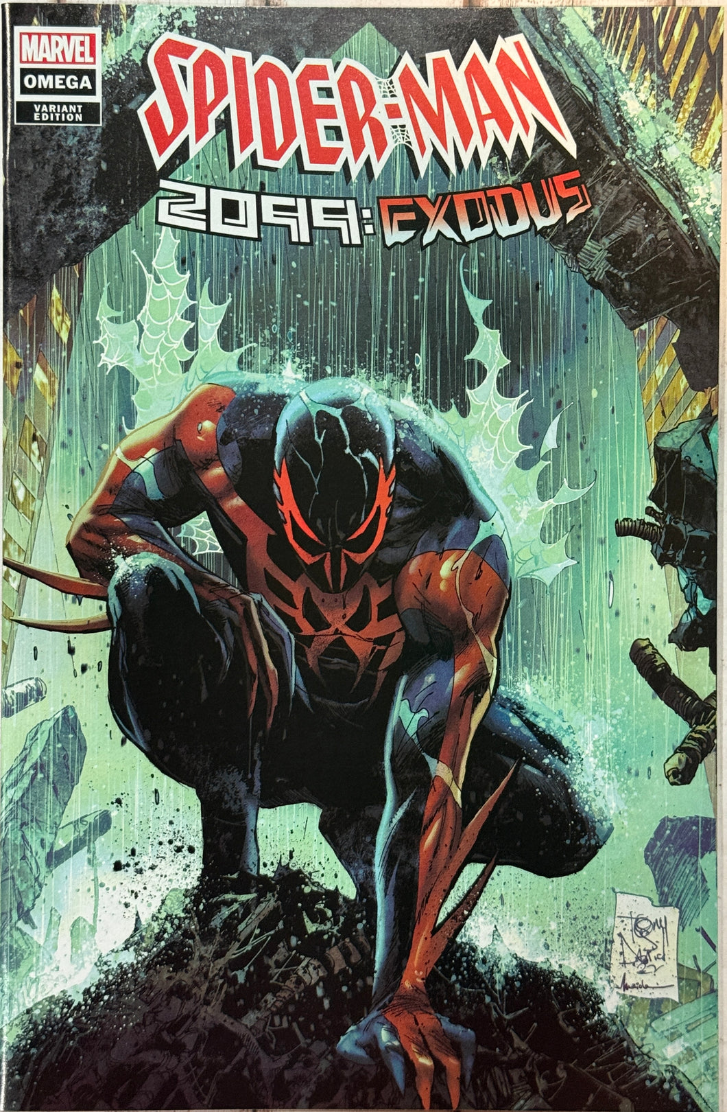 Spider-Man 2099: Exodus Omega 1 Tony S Daniel Exclusive limited to 3,000