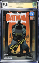 Load image into Gallery viewer, CGCXJSA 9.6 Absolute Batman #1 Sixth Printing signed by Scott Snyder
