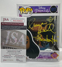 Load image into Gallery viewer, Pocahontas 1017 Disney Princess Funko Pop signed by Irene Bedard with JSA CoA
