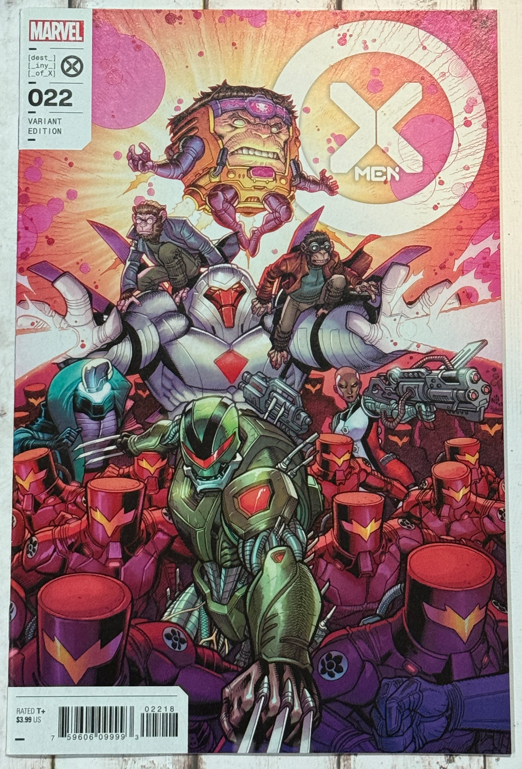 X-Men #22 1:25 Incentive by Nick Bradshaw