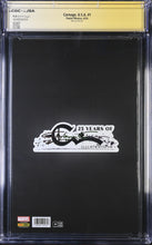 Load image into Gallery viewer, CGC x JSA 9.4 Carnage USA #1 Clayton Crain Mexican Spot Foil Ltd 700 signed by Clayton Crain
