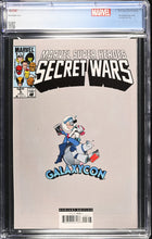 Load image into Gallery viewer, CGC 9.8 Marvel Super Heroes Secret Wars: Facsimile Edition #8  GalaxyCon Edition (custom label)
