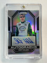 Load image into Gallery viewer, 2023 Prizm Bret Holmes Silver Prizm Autographs Auto #A-BHM Nascar
