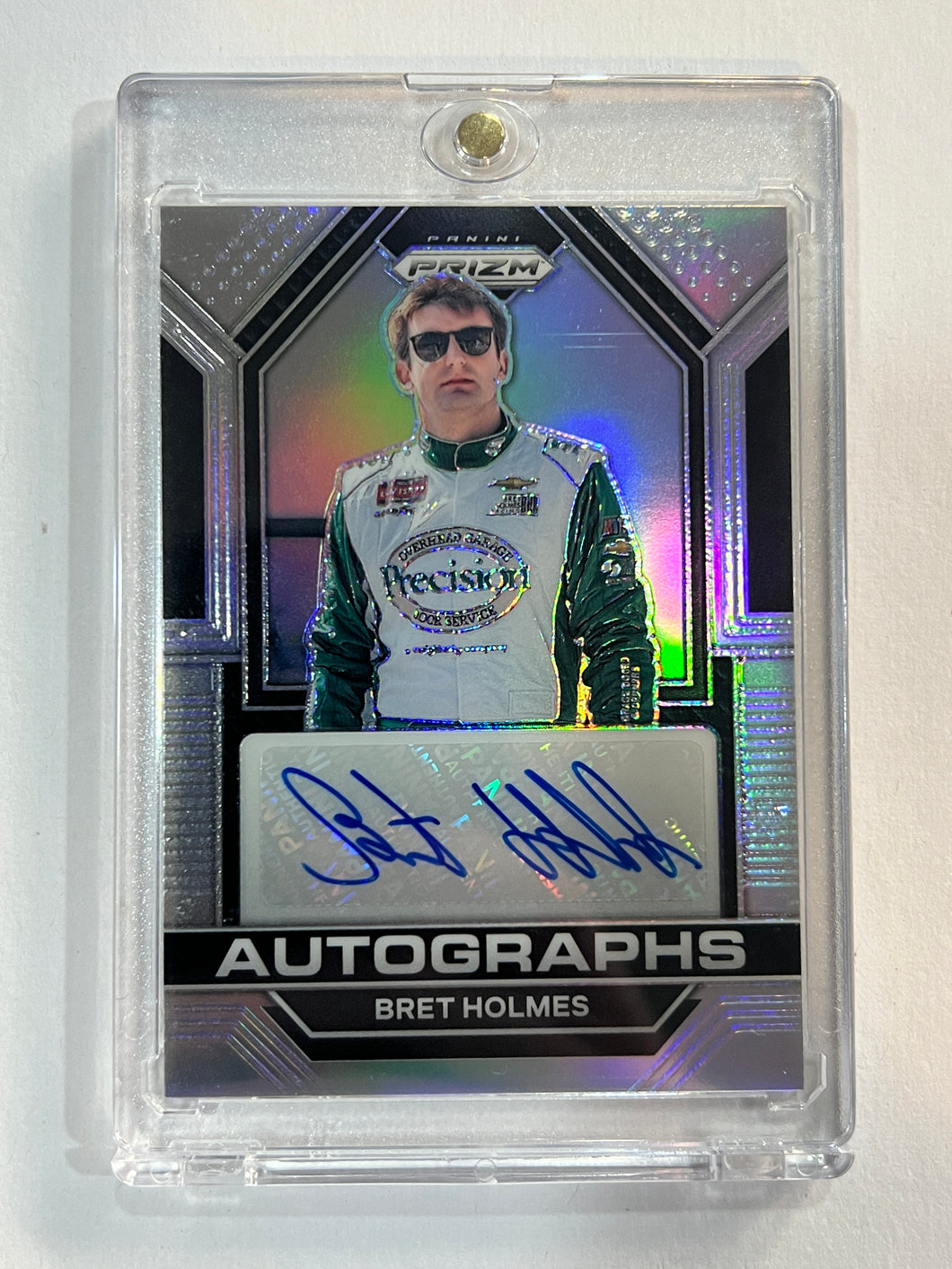 2023 Prizm Bret Holmes Silver Prizm Autographs Auto #A-BHM Nascar