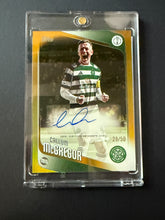 Load image into Gallery viewer, 2025-26 Topps UEFA CC Callum McGregor Auto Autograph Gold Foil #/50 Celtic
