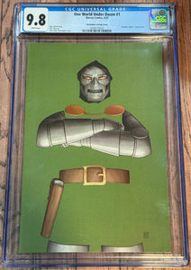 CGC 9.8 One World Under Doom #1 2025 Marvel Comics 1st Print JTC Variant