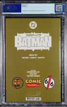 Load image into Gallery viewer, PSA 9.8 Absolute Batman #17 Puppeteer Lee exclusive cover limited to 3,000 Key Issue
