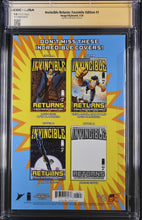 Load image into Gallery viewer, CGC x JSA 9.8 Invincible Returns #1 John Giang Bubble Gum Foil C2E2 Exclusive Virgin Limited to 500
