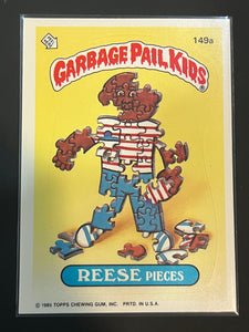 Reese Pieces 149a Garbage Pail Kids Topps 1986