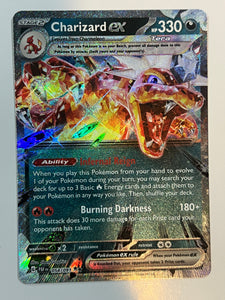 Charizard ex - 054/091 - Ultra Rare Paldean Fates Singles