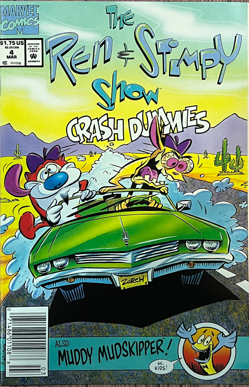 Ren & Stimpy #4 (1994) newsstand