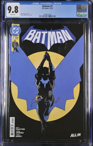 CGC 9.8 Batman #1 Jorge Jiminez cover A (First Print)