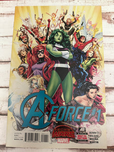 A-Force #1 (2015) Cover by Jim Cheung Key Issue 🔑