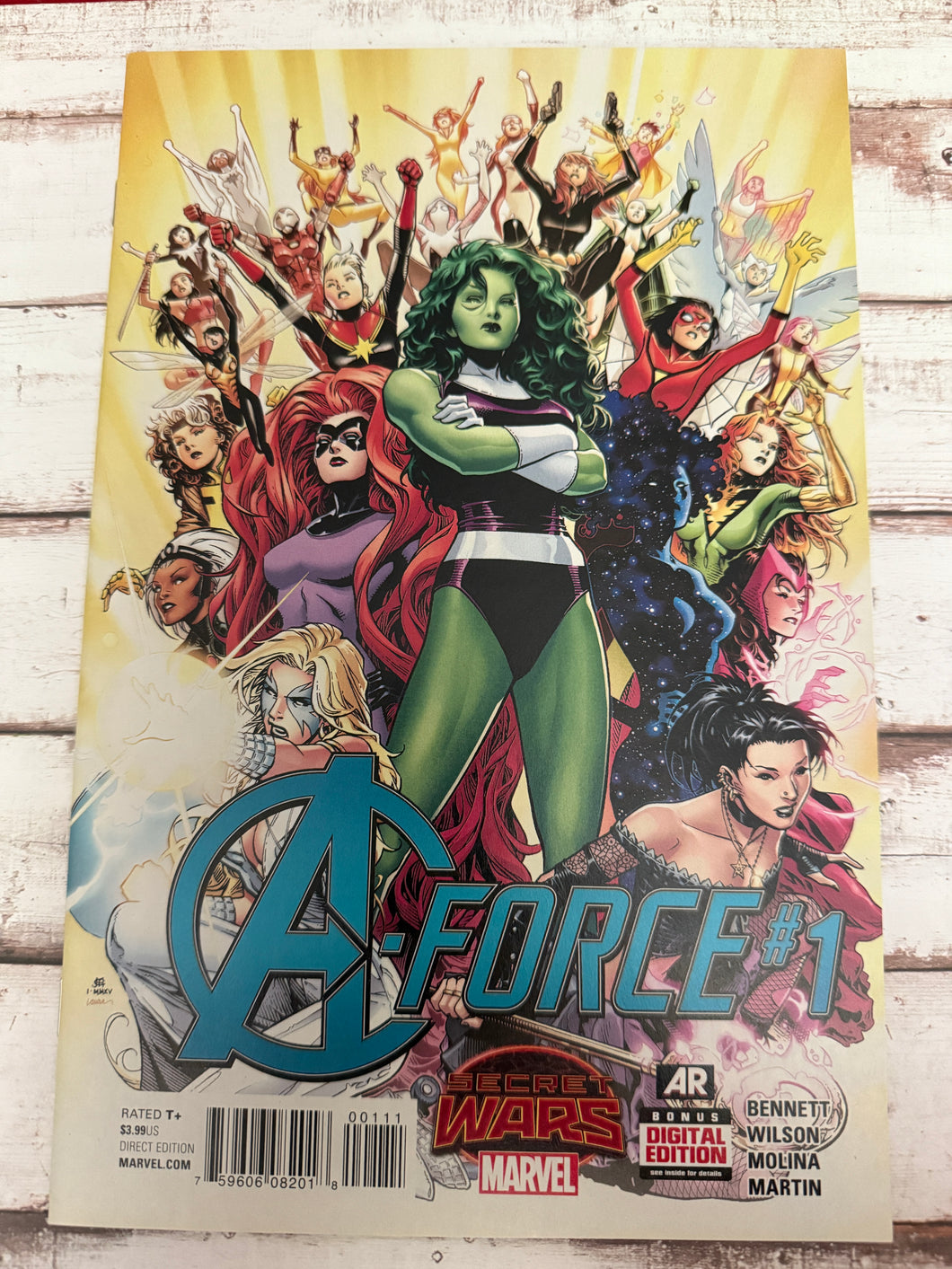 A-Force #1 (2015) Cover by Jim Cheung Key Issue 🔑