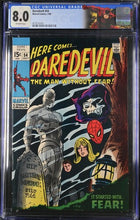 Load image into Gallery viewer, CGC 8.0 Daredevil #54 7/69 with custom label
