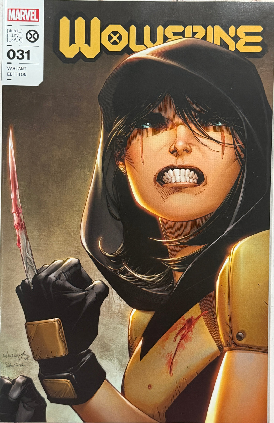 Wolverine #31 Scott Williams exclusive limited to 3,000