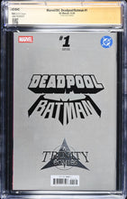 Load image into Gallery viewer, CGC SS 9.8 Deadpool / Batman #1 Peach Momoko NYCC exclusive signed by Peach Momoko
