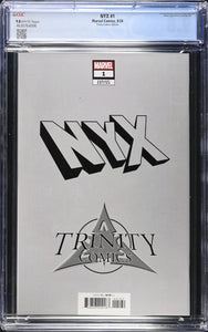 CGC 9.8 NYX #1 Peach Momoko X-23 Exclusive limited to 2,500