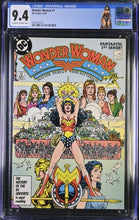Load image into Gallery viewer, CGC 9.4 Wonder Woman #1 2/87 with Custom Label
